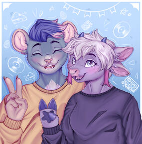 Halfbody (shaded)